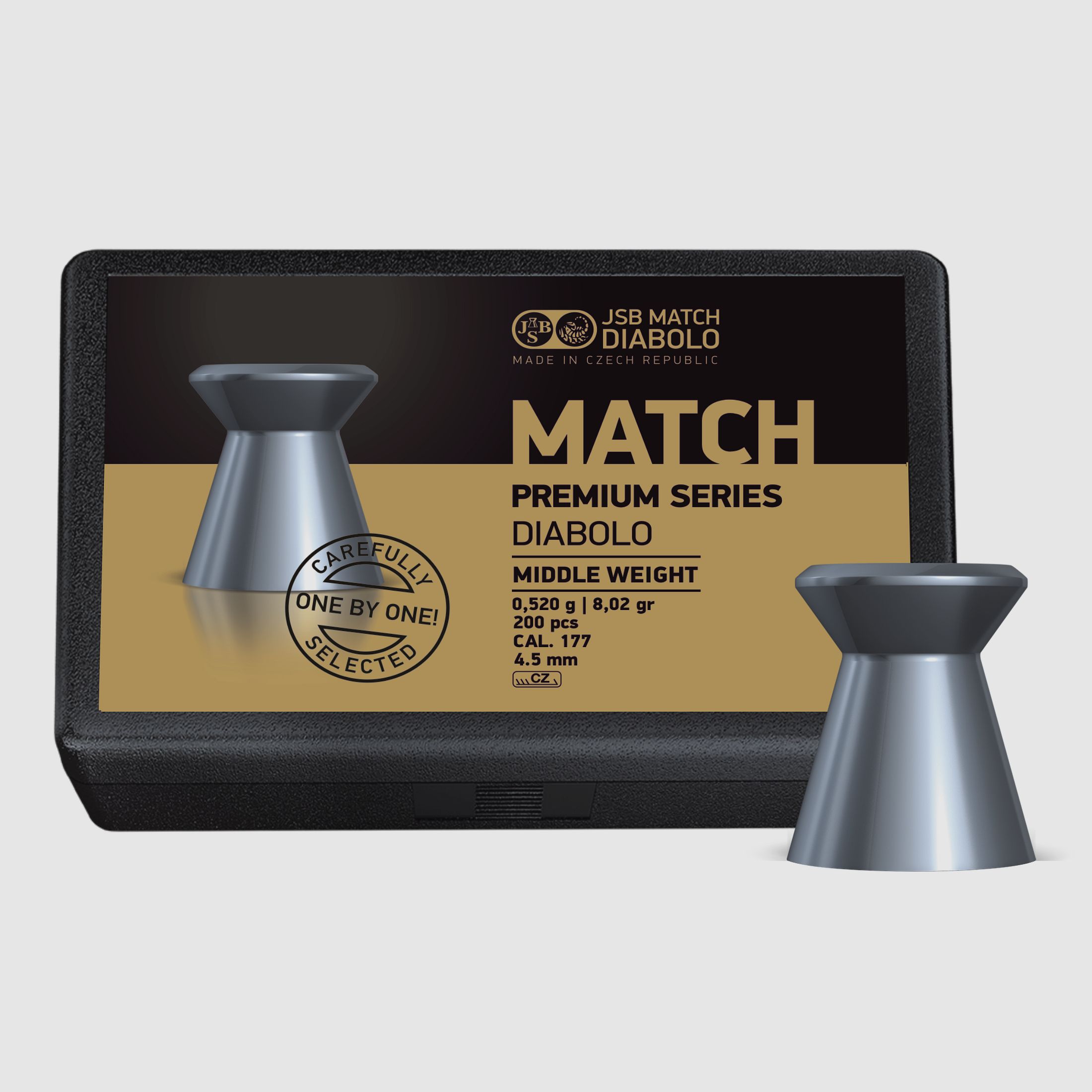 JSB Match Premium Rifle, Kal. 4,5mm