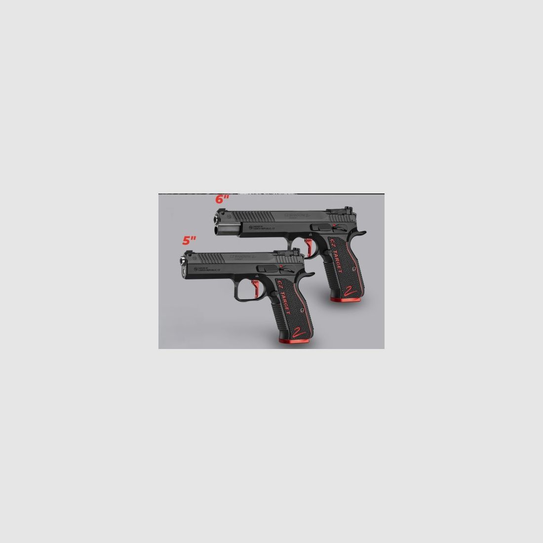 CZ Shadow 2 TARGET 6" Kaliber 9x19, afbeelding 4 van 8