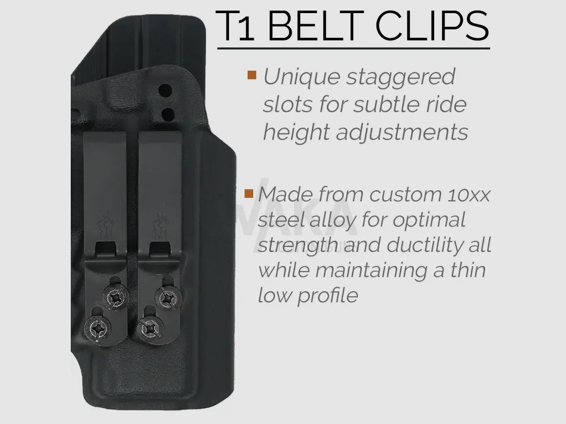 Tenicor CERTUM3 Holster zu Glock 19/45/26 MOS, RH,