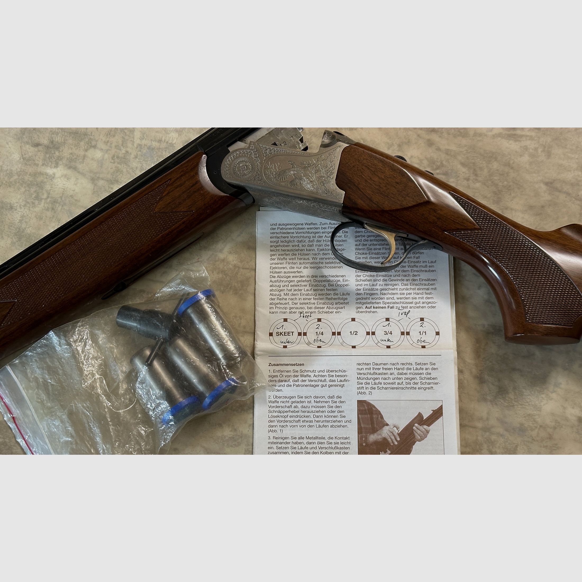 Bockdoppelflinte Campione 12/70