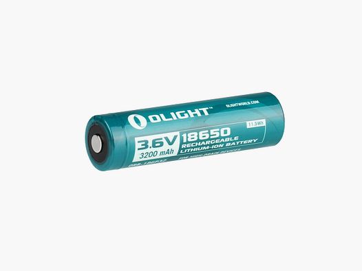 Wiederaufladbarer 18650 Akku 3200 mAh mit PCB Olight
