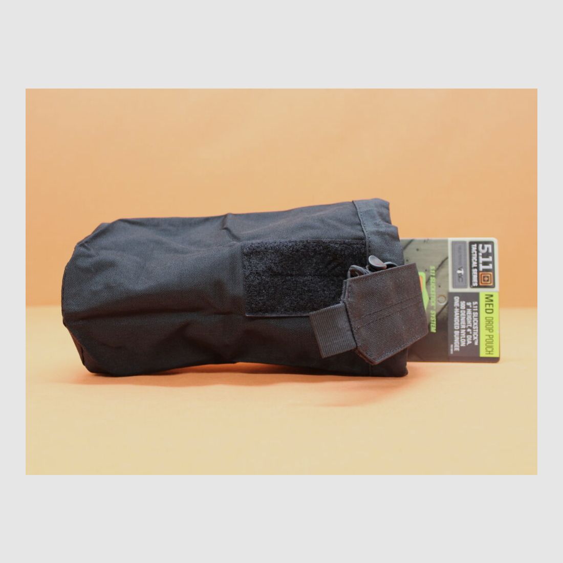 5.11 Drop Pouch Medium (58702) 019 Zwart: Vouwbare Vangtas