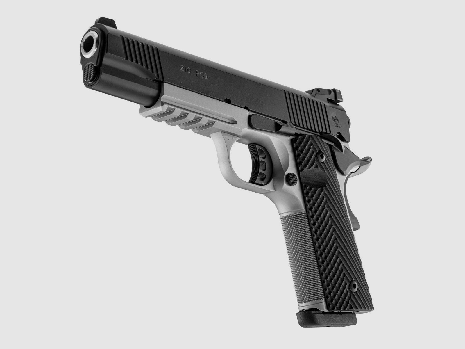 Tisas ZIG PC9 BiColor ST/Black .45ACP 5", image 8 of 8