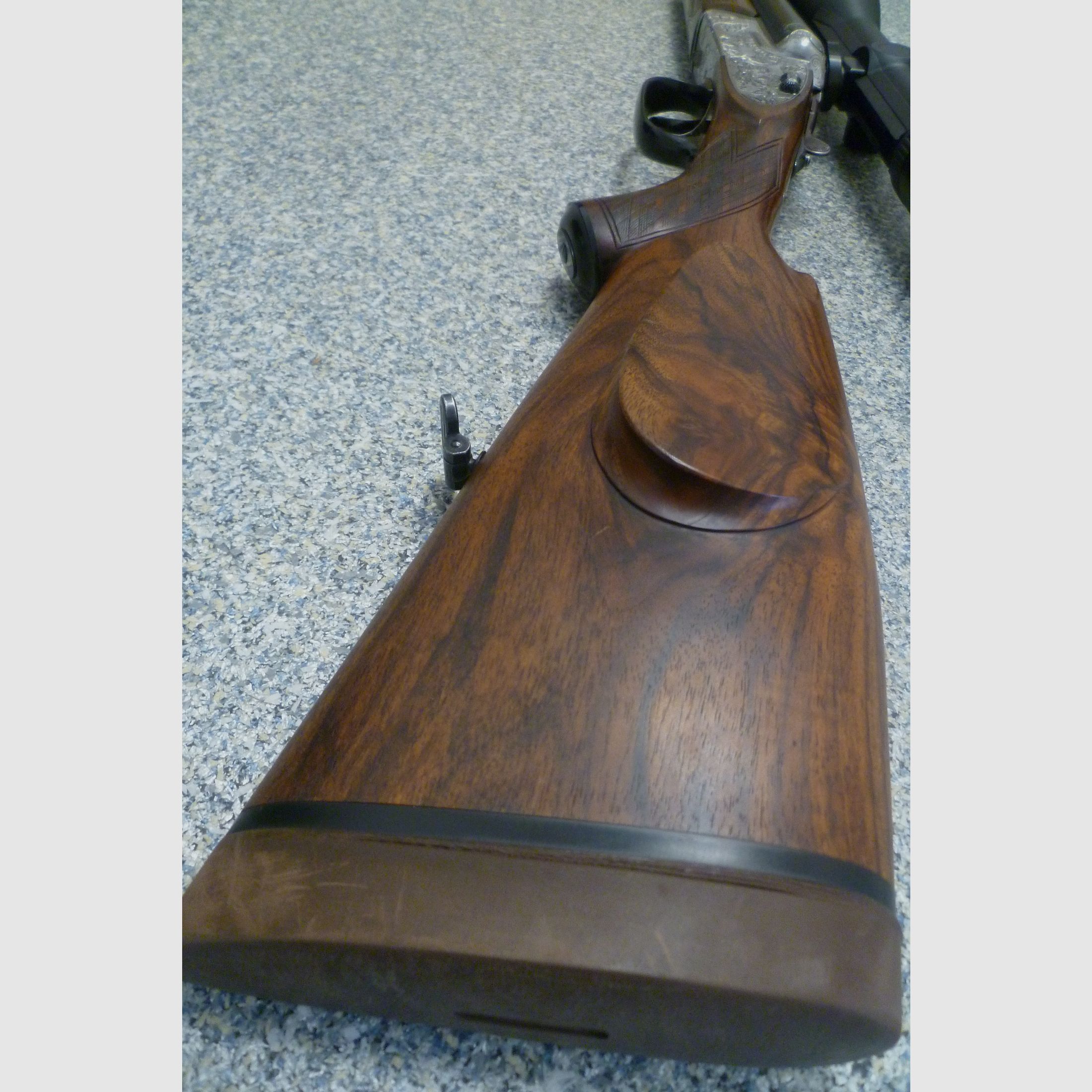 Seitenschloss-Drilling F.W. Heym 16/70 & 7x57R