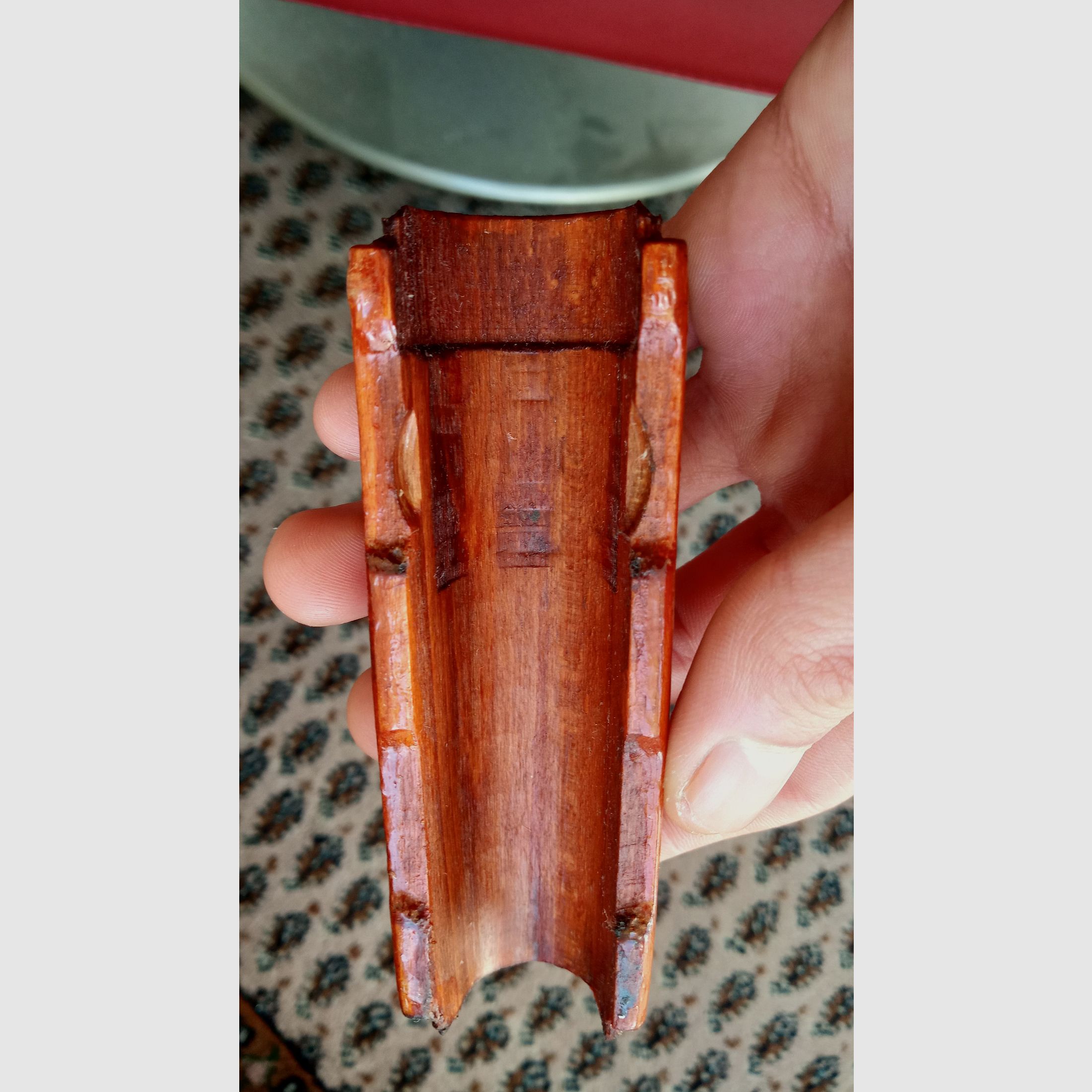 Mysteriöser oberer AK Handschutz aus Holz vermutlich rumänisch oder chinesisch (Type 56)
