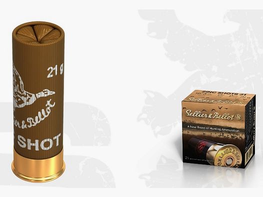 Cartucce SELLIER & BELLOT S&B 16/70 ZINC SHOT 21g 3,5mm