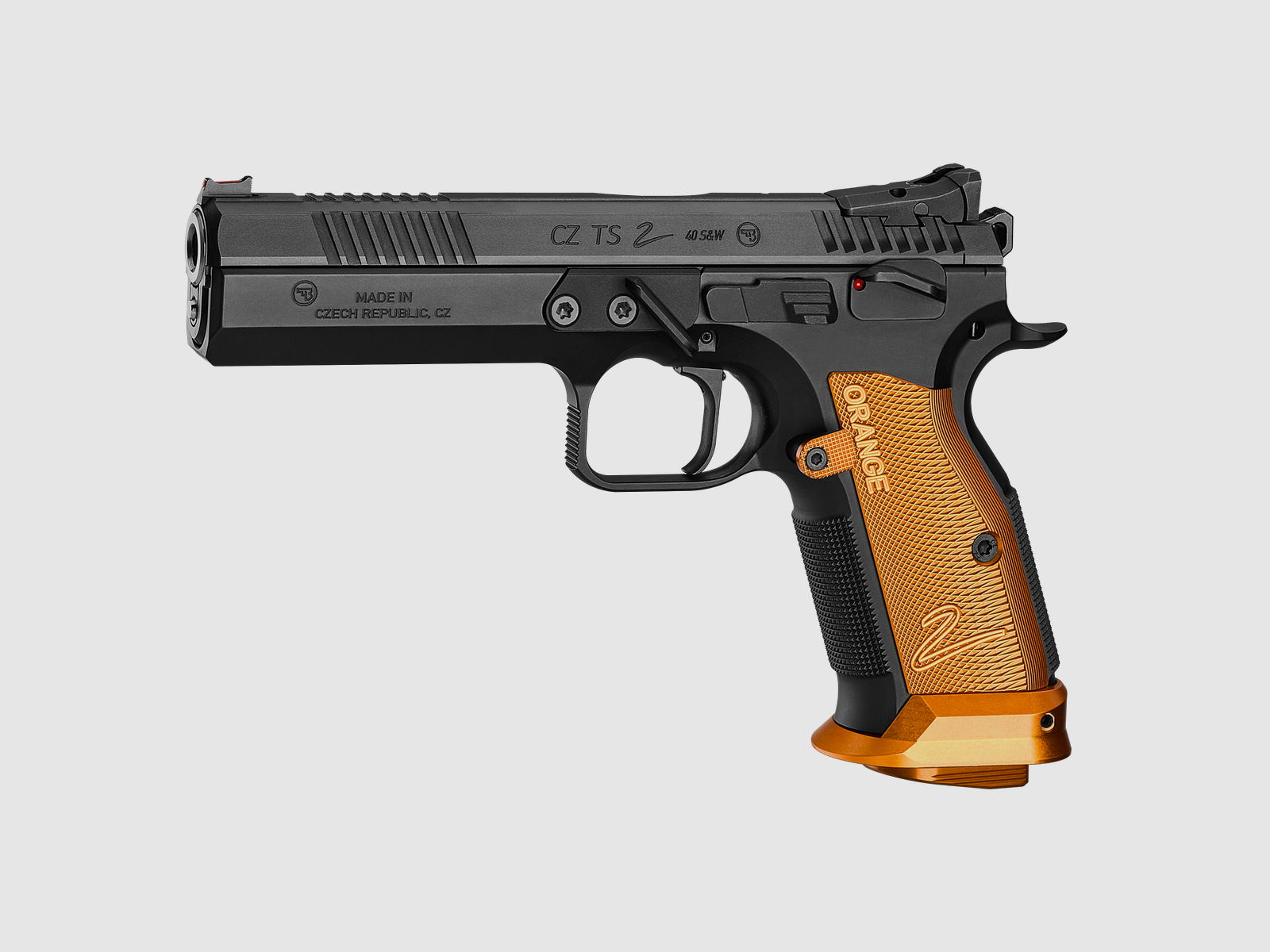 Pistolet CZ TS2 .40 S&W Pomarańczowy, zdjęcie 4 z 7