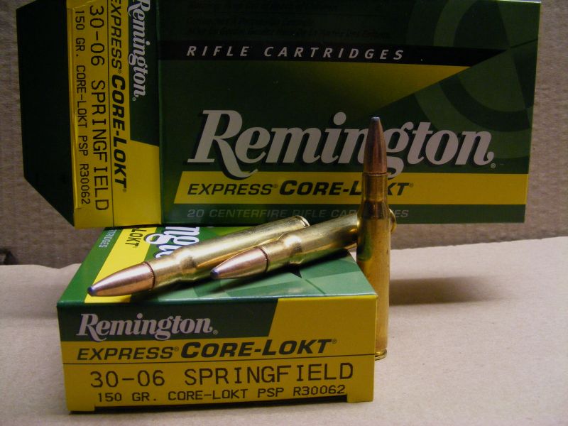 .30-06/150grs PSP Remington Core-Lokt spitz 100 Stk. #R30062#