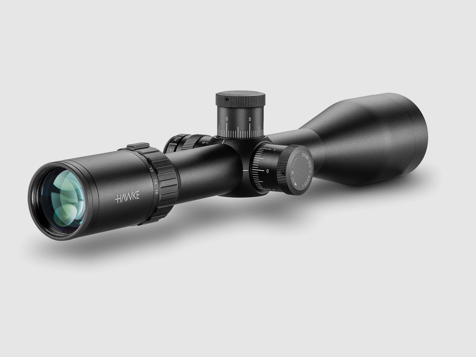 HAWKE 14296 Vantage 30WA SF 4-16x50 Half Mil DOT illuminated reticle MRAD scope