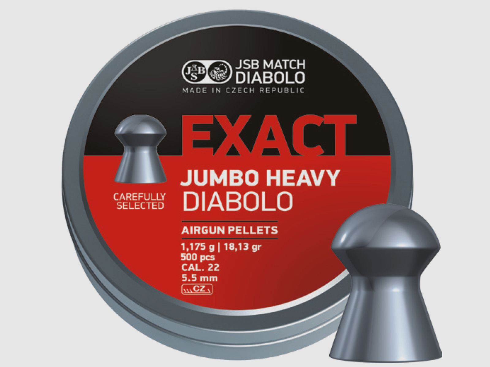 JSB Exact Jumbo Heavy, kal. 5,5mm,