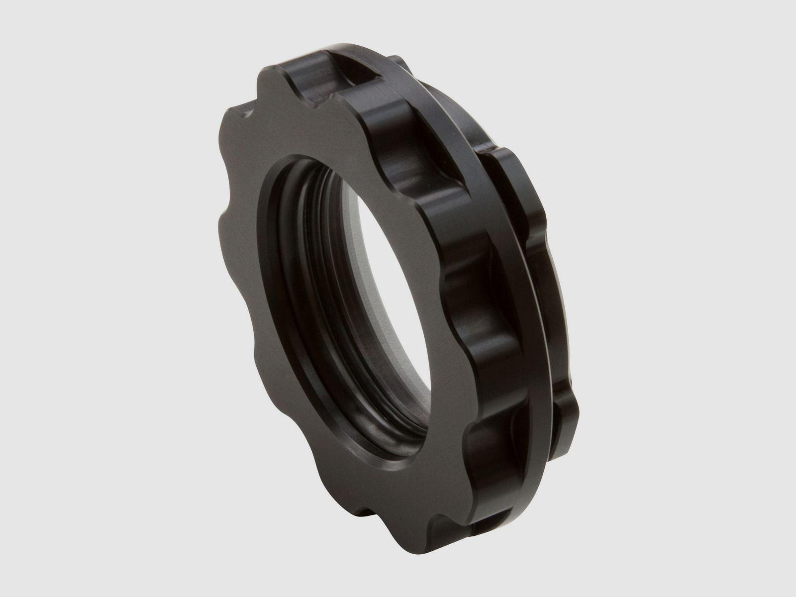 Przise Hunting Closure Cap with Glass Insert