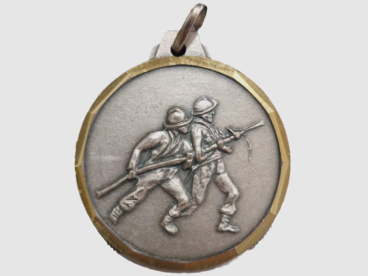 Medal Firefighters – Żołnierze Ognia – 32mm – Kolor SREBRNY