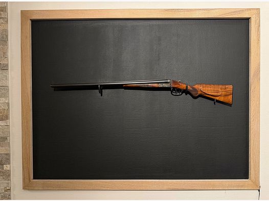 Very well preserved double shotgun from 1936 - Made in Germany (Hans Larsson) - Cal. 12/70