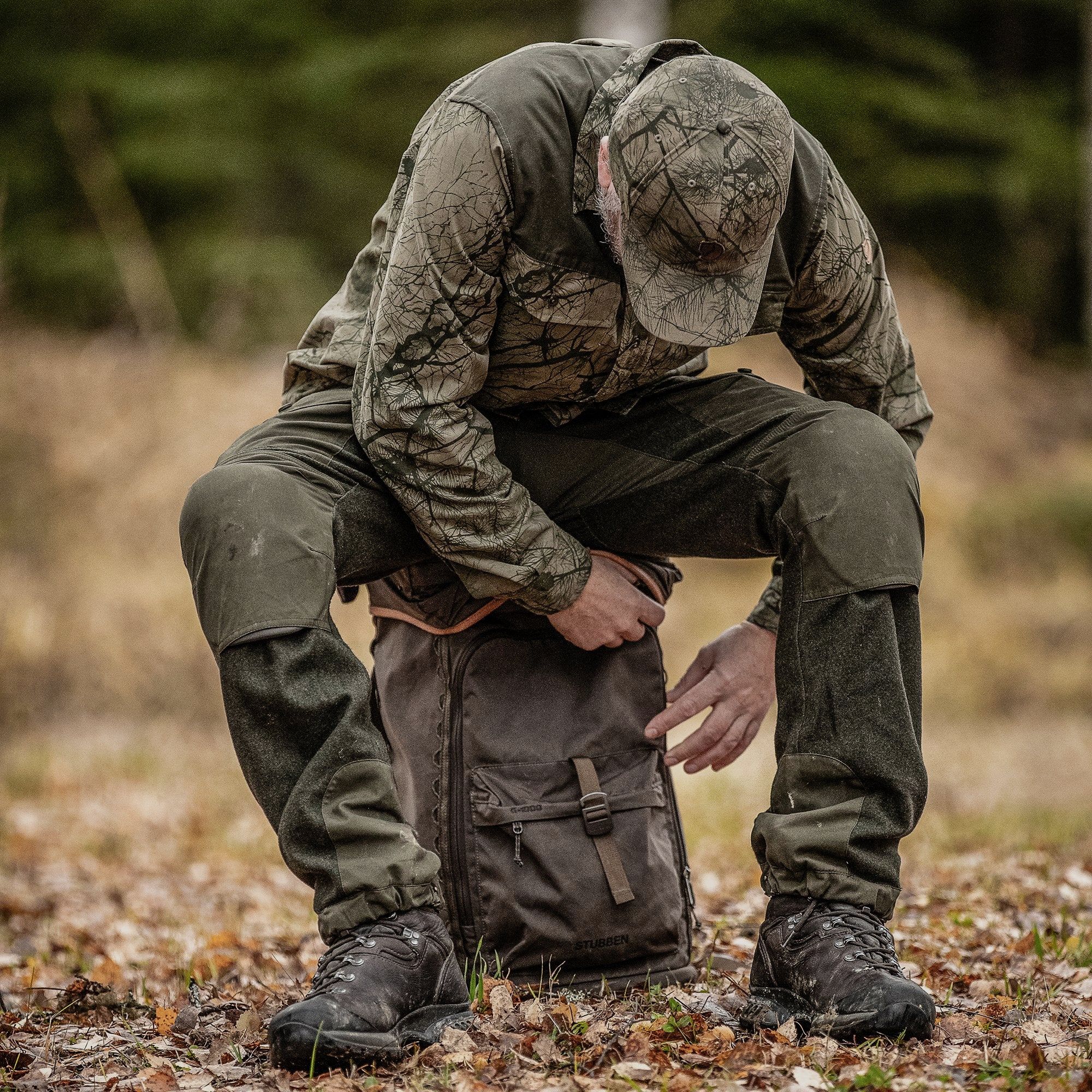 Fjällräven - Singi Stubben 27 Plecak Siedzący Dark Olive, zdjęcie 8 z 13