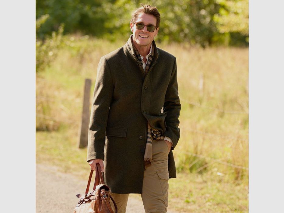Wellington H-Wool Coat Paul | forest, image 5 of 8