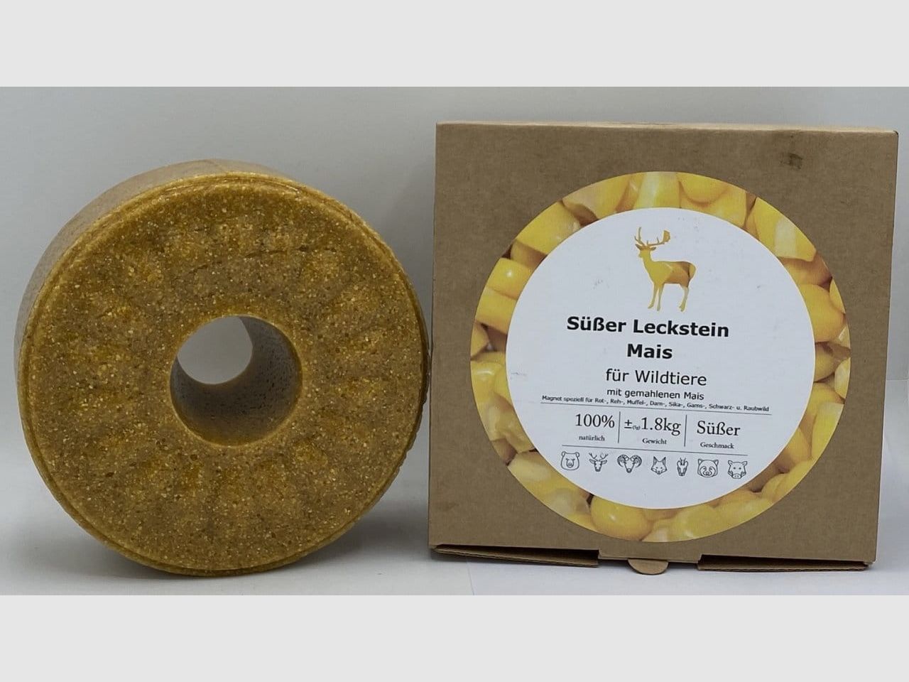 Wildlutscher Leckstein Süßer Mais