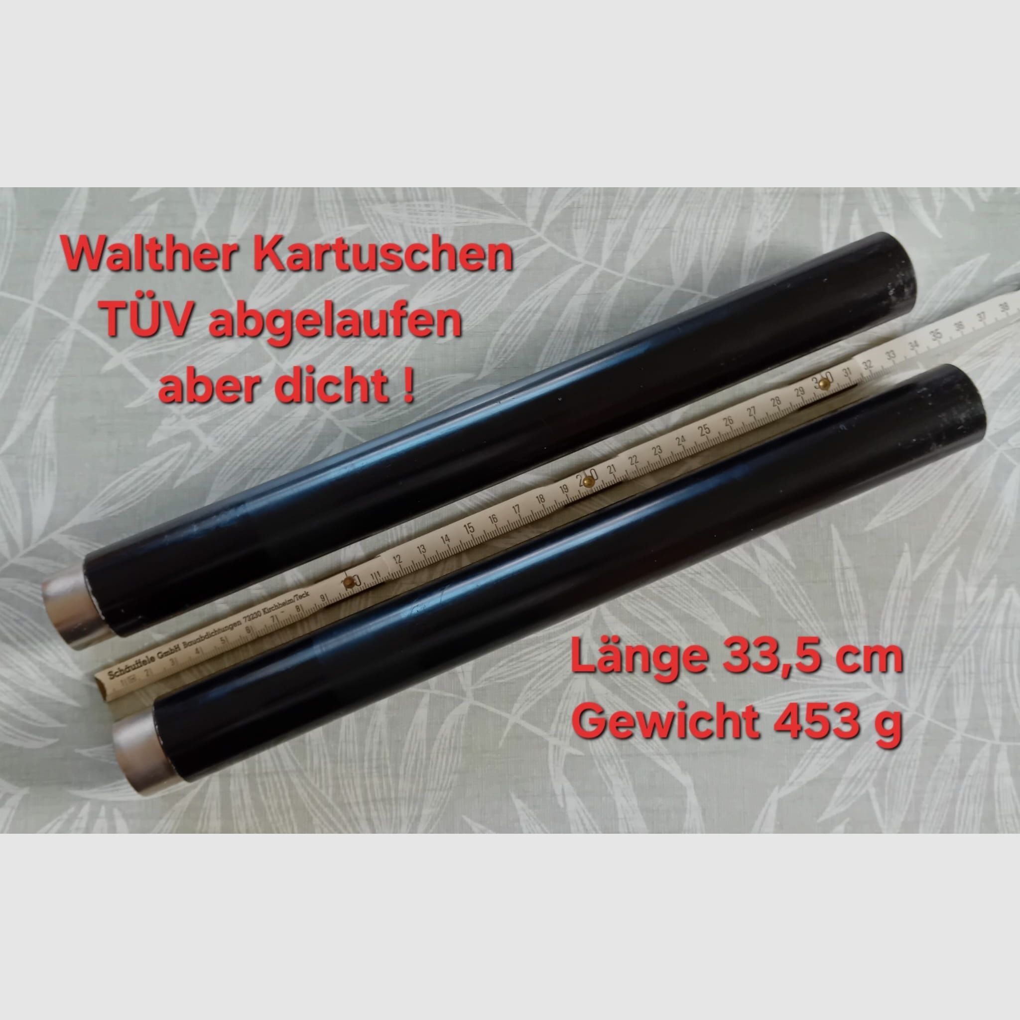 Pressluftkartuschen von Walther