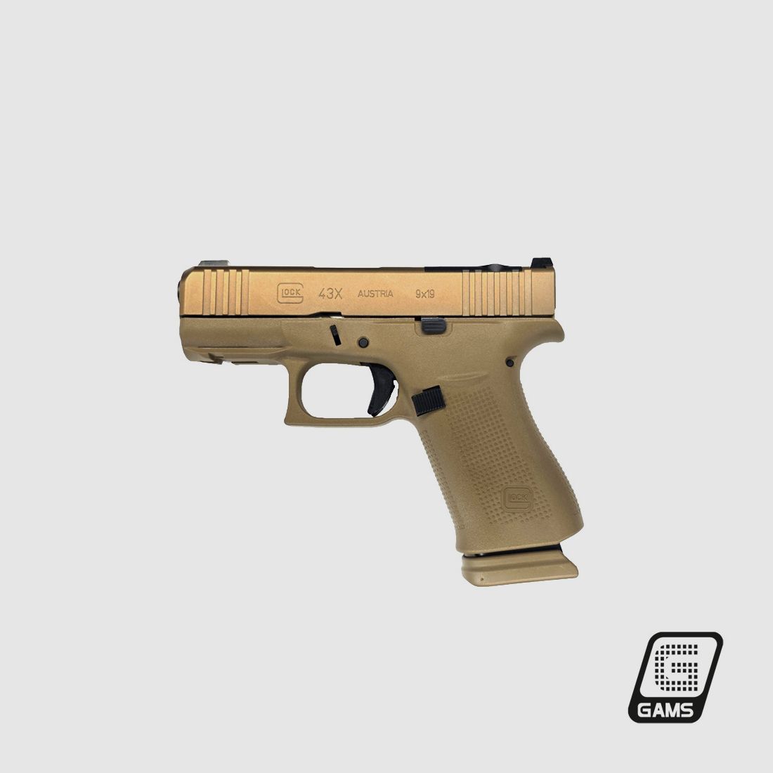 Pistole GLOCK 43X MOS K Coyote, Bild 2 von 3