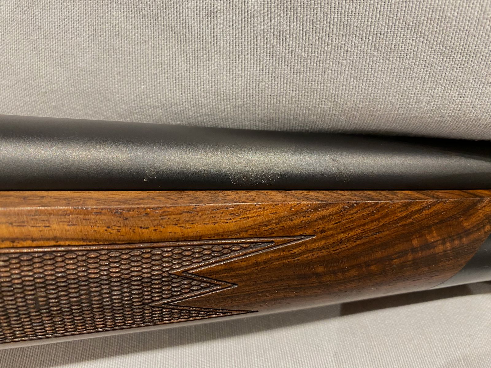 Blaser R8 Holz Standard mit Swarovski Sattelmontage 