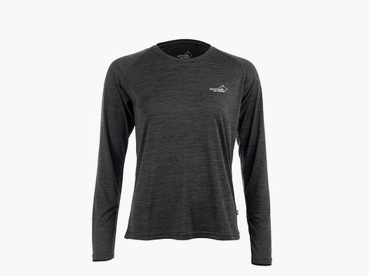 Arrak Outdoor Action Langarm Funktionsshirt Damen Schwarz - 2XL