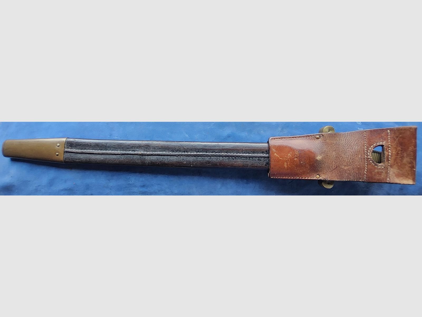 Swiss M1842 pioneers saw back Gladius short sword, billede 4 af 11