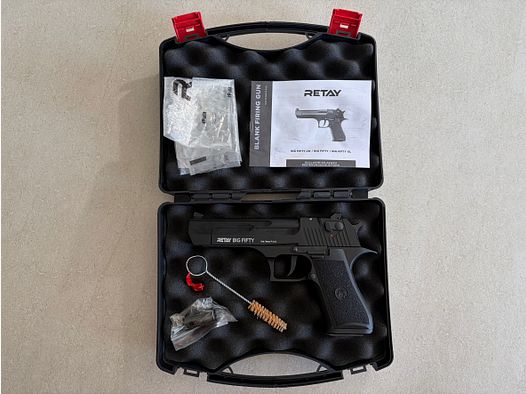 Retay Big Fifty Black | Neu | OVP | 9 mm P.A.K. 