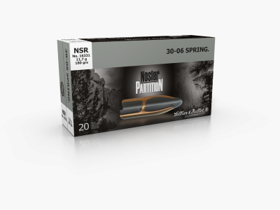 S&B Büchsenmunition .30-06 Spring 11,7 g / 180 gr Nosler Partition