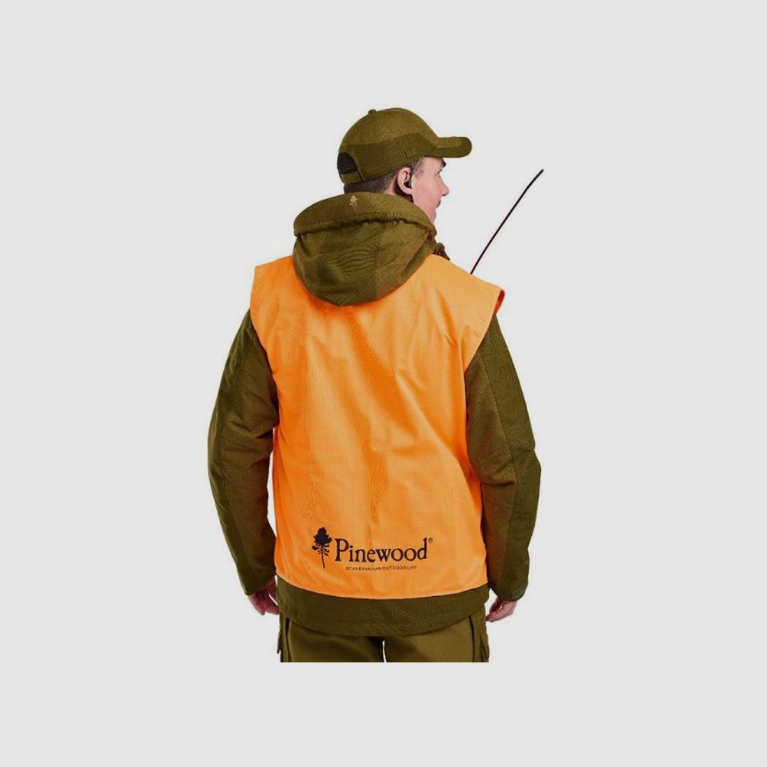 KAMIZELKA OCHRONNA 5920 HIVIS ORANGE PINEWOOD, zdjęcie 4 z 8