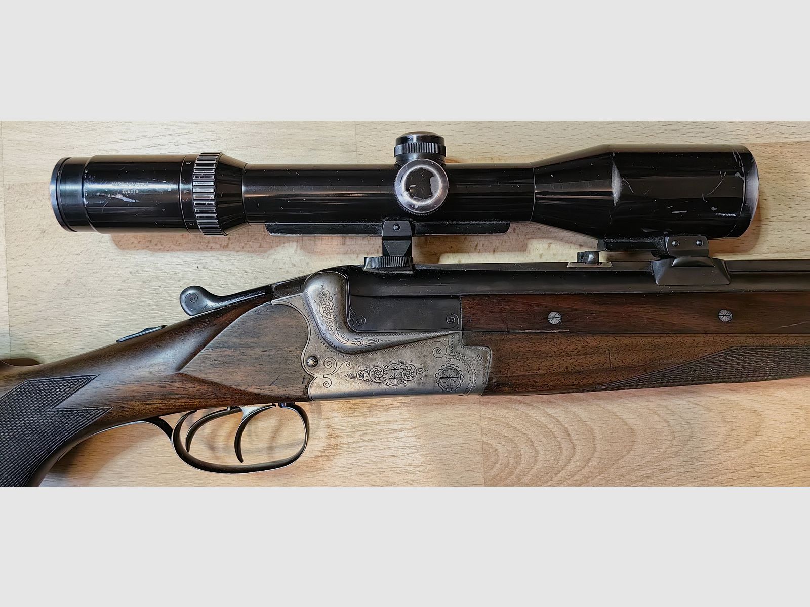 Verkaufe Merkel BBF 7x65R und 12/70 mit ZF Swarovski Habicht 2,2-9x42 NOVA