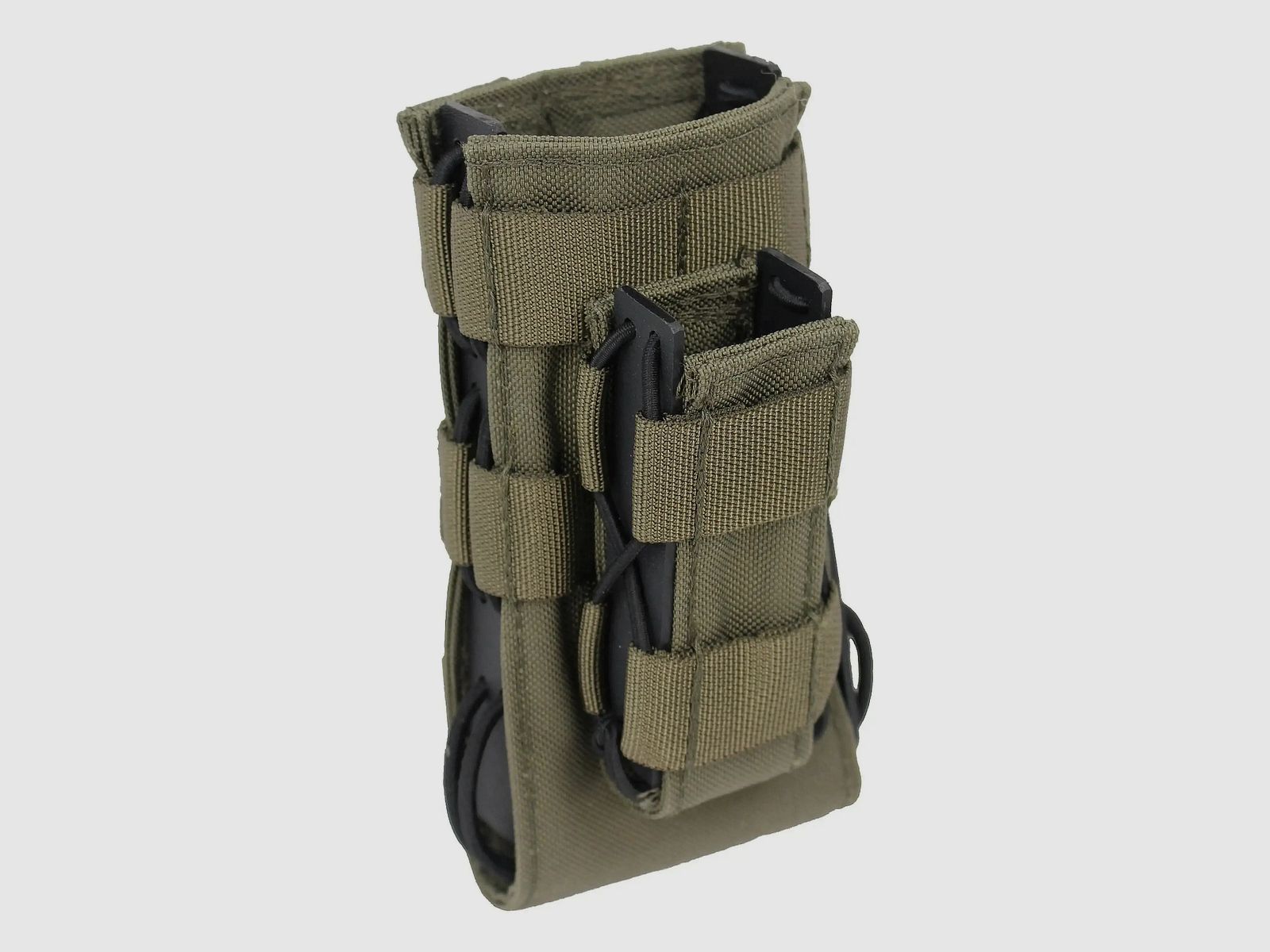 Zentauron Zentauron Schnellzieh-Magazintasche G36 Duo - Steingrau Oliv