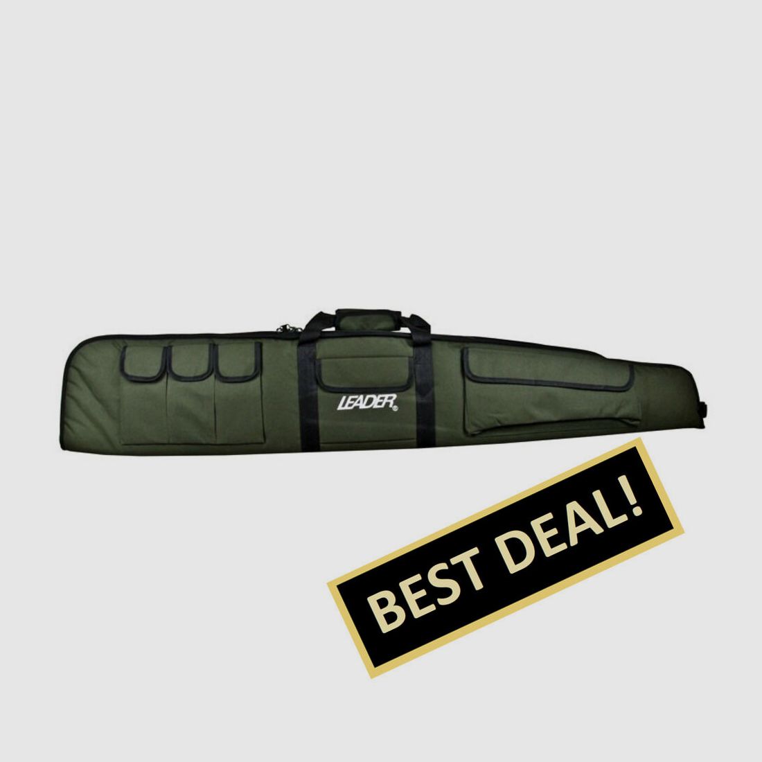 Custodia Leader per 2 armi con ottica 132x23cm