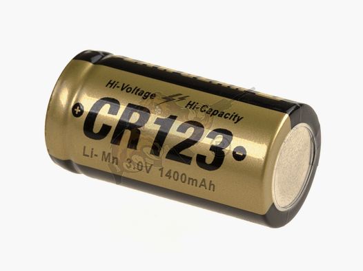 CR123 Lithium Batterie 3V 1400 mAh - Claw Gear