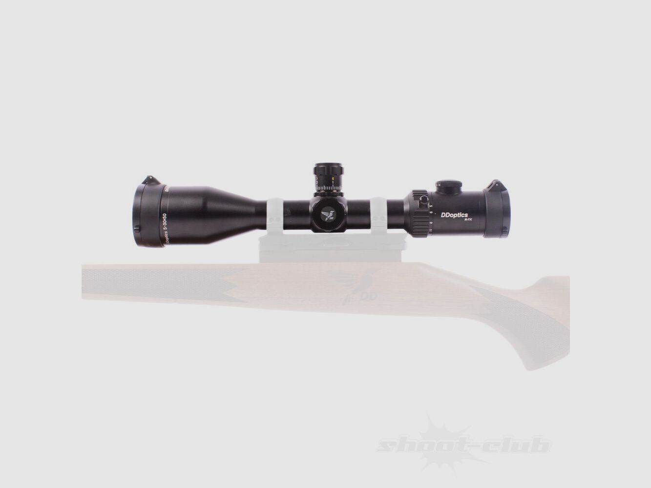 DDoptics Nighteagle 5-30x50 NFX MILDOT / MRAD inkl. iFiber
