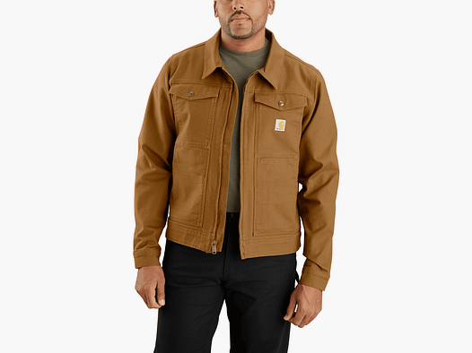 Carhartt Rugged Flex™ Duck Berwick Jacket Men Carhartt Brown 2XL