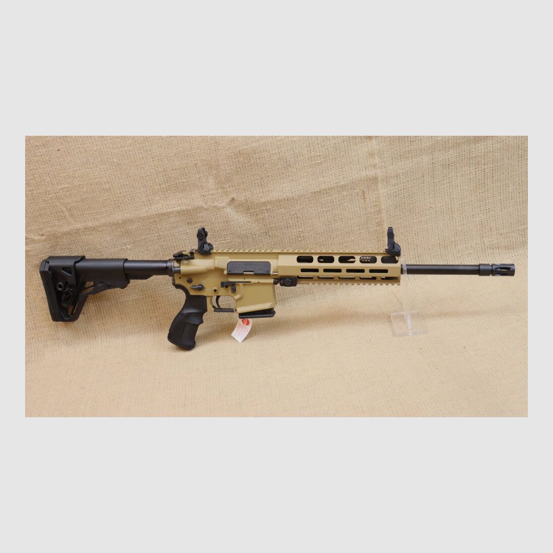 Haenel CR223 in Farbe Sand, inkl. Tasmanian Tiger Rifle Bag, sofort lieferb .223Rem