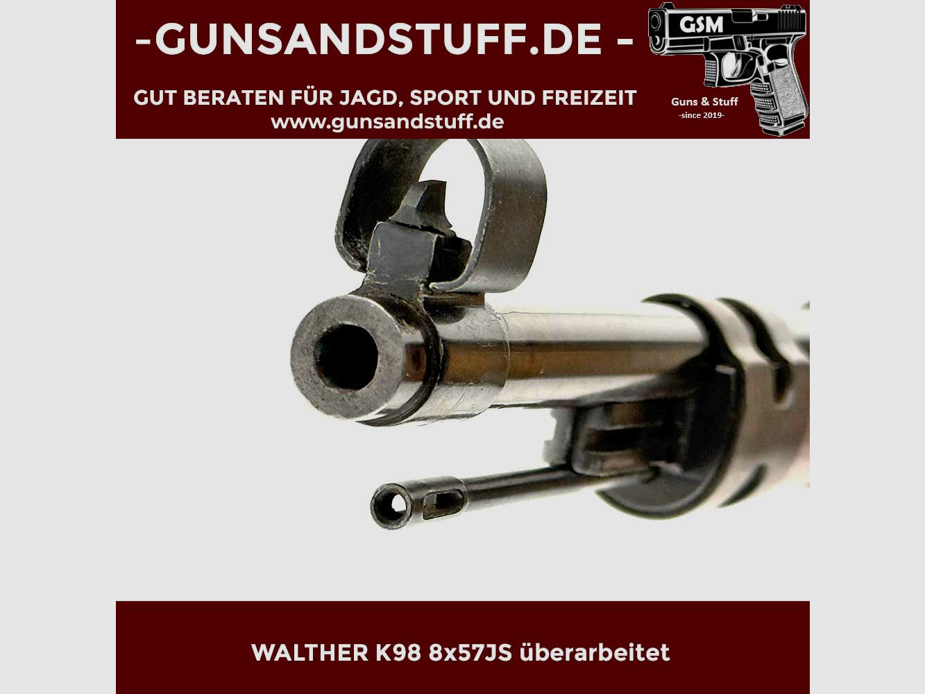 WALTHER K98 8x57JS reacondicionado
