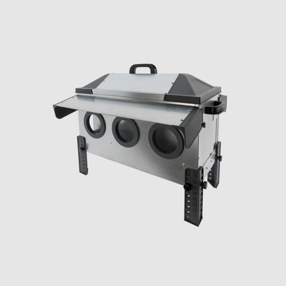 Mangeoire OLBA Robust® 18 kg à 6 ouvertures anti-gaspillage, image 2 sur 15