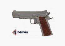 CROSMAN CO2 Arma Pistola 1911 Titan Cal. 4,5mm Diabolo