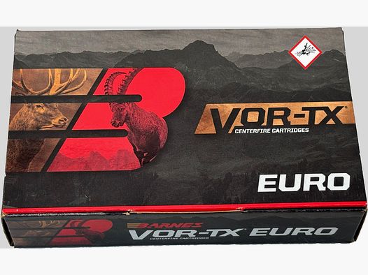 Cartouche Barnes VOR-TX EURO Cal. .30-06 Sprg 180grs