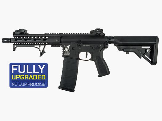 AR15 M-LOK ALPHA Vollmetall ETU NC! - Serie Delta Armory Schwarz S-AEG Airsoft Gewehr Frei ab 18 Jahren