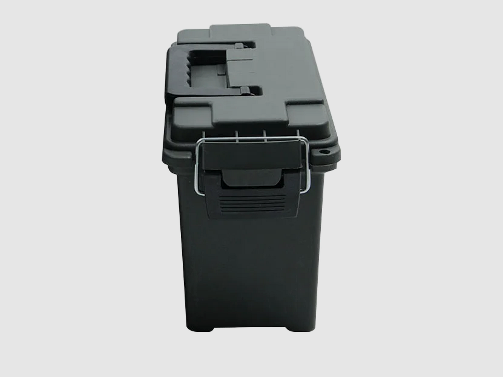Lockable Plastic Ammo Box for Transport and Organization at the Shooting Range (Ammo 30 / Green)