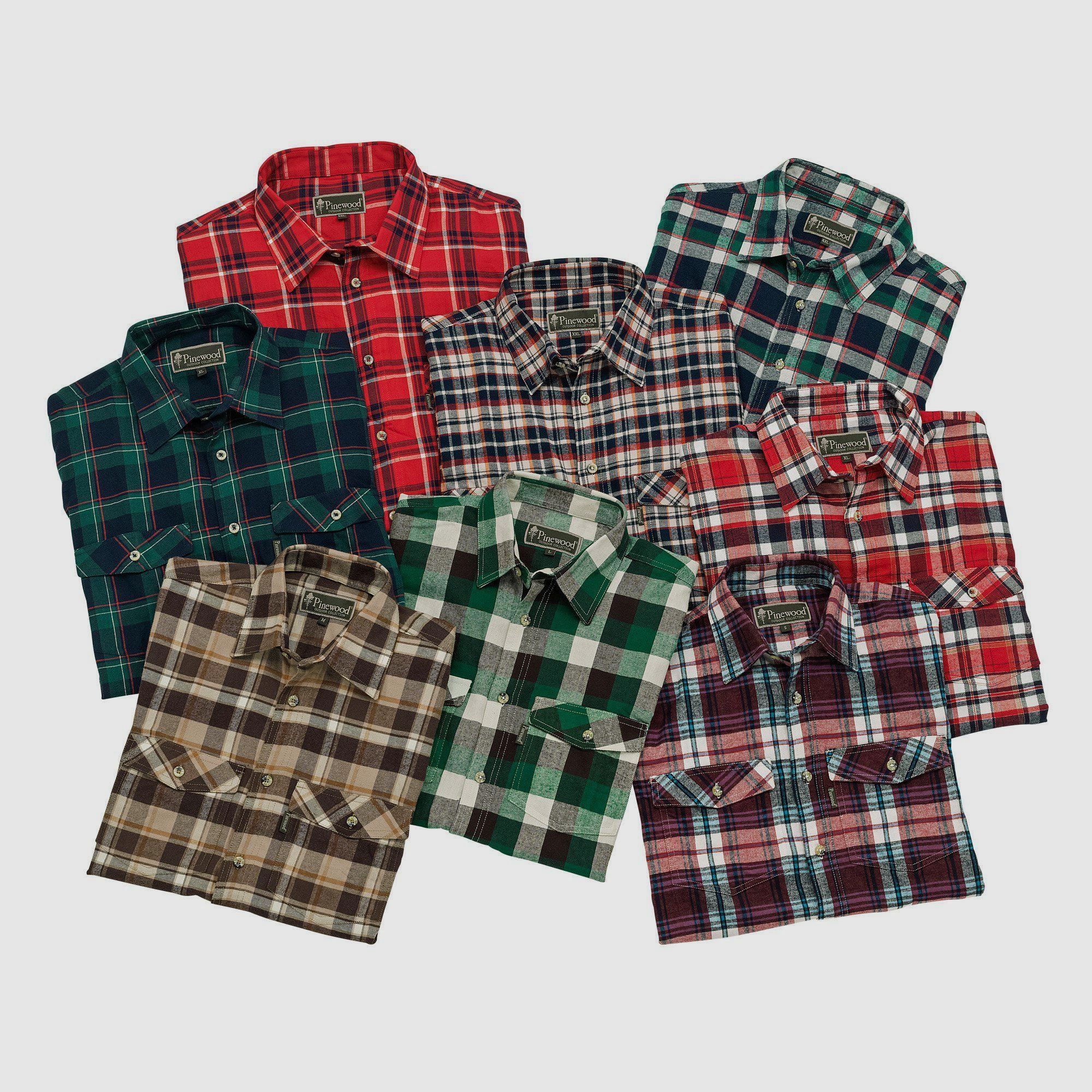Pinewood Flannel Shirt, Mixed M