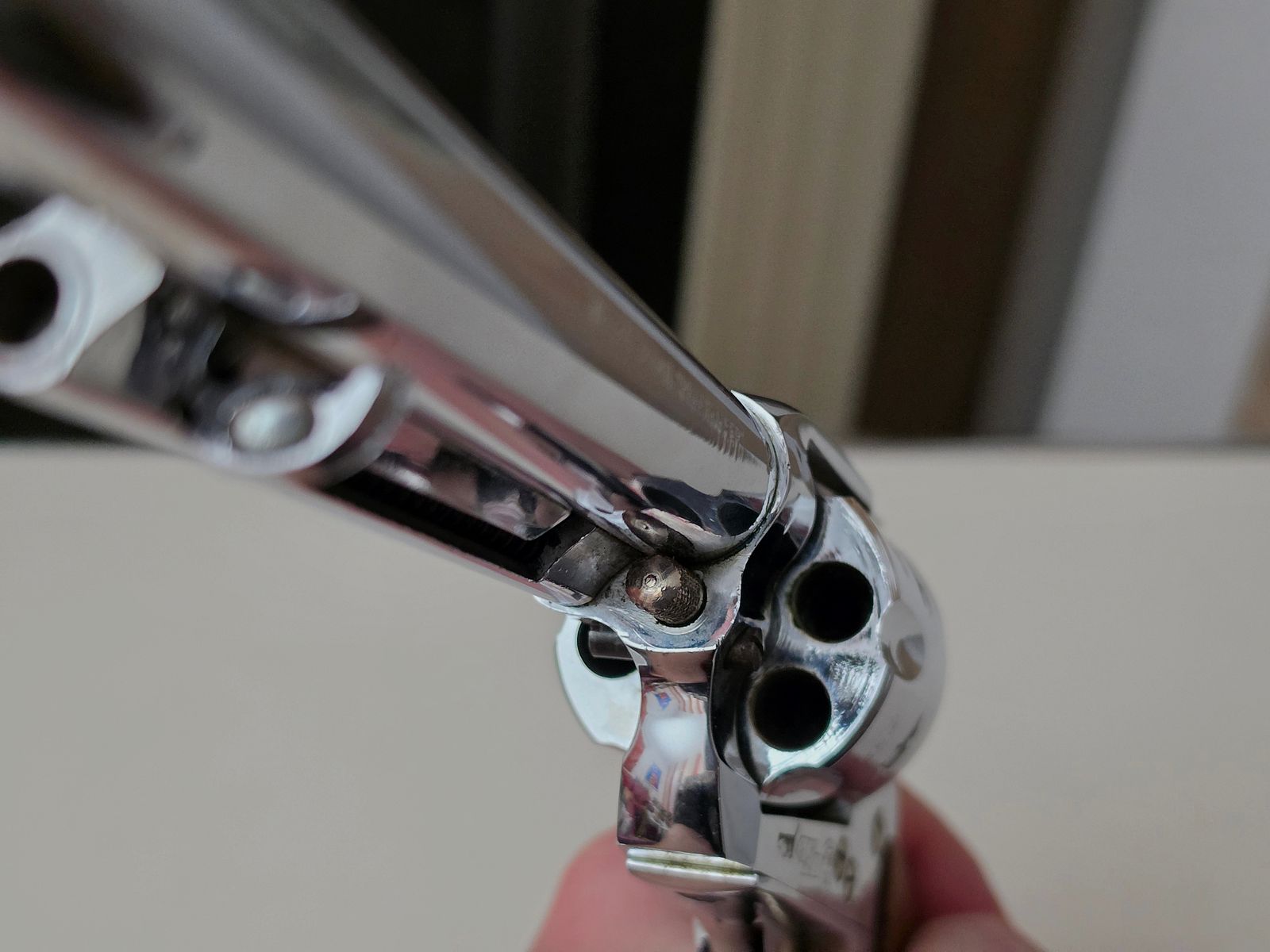 Revolver HS Texas Scout Peacemaker Mod. 121  PTB 242  9mm Knall