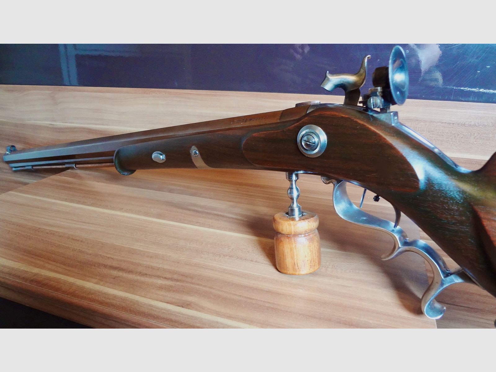 Match muzzle-loading rifle Palmetto Waadländer in caliber .45.