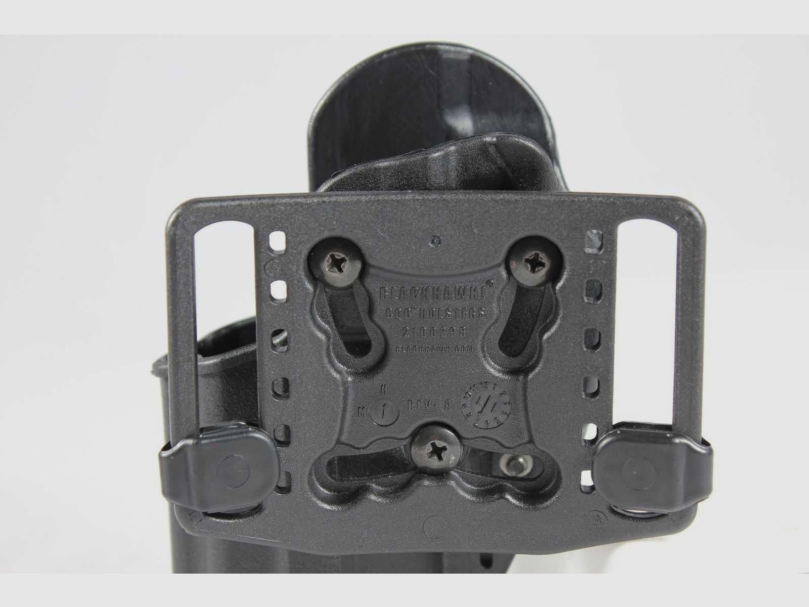 BLACKHAWK! Holster für verdecktes Tragen SERPA CQC Carbon-Look für 1911 4", Bild 4 von 4