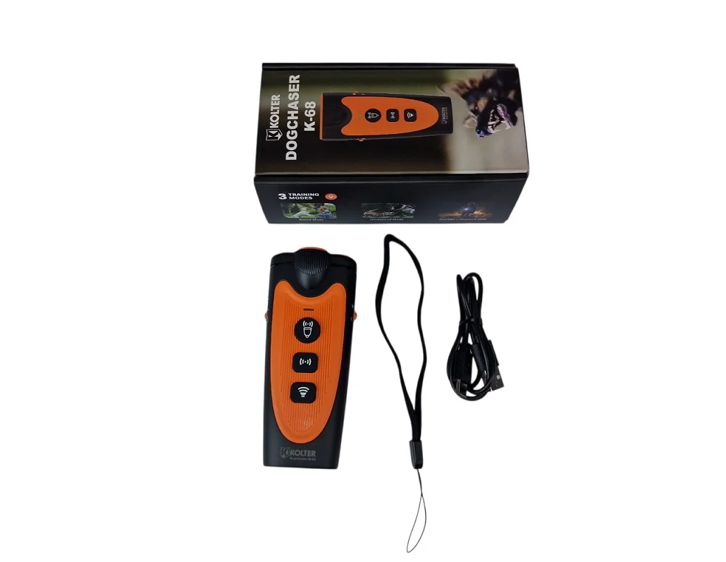 Ahuyentador ultrasónico para perros 4 en 1 – KOLTER Dogchaser K-68 Anti Dog + LED, imagen 20 de 20