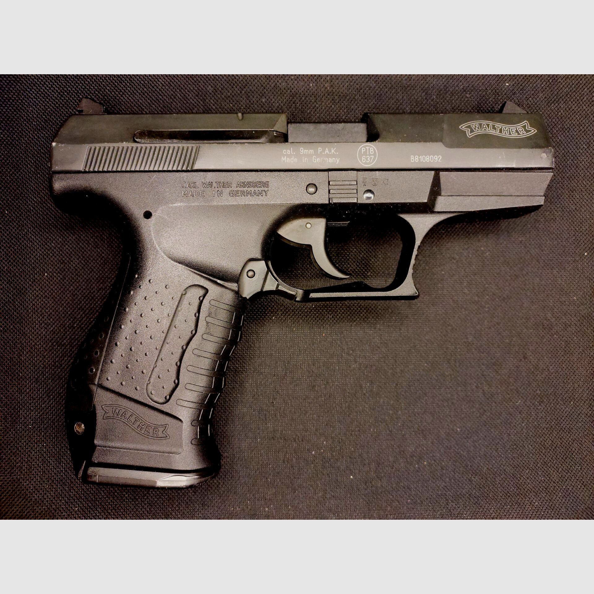 Walther P99 Schreckschuss Pistole 9mm P.A.K. (PTB 637)