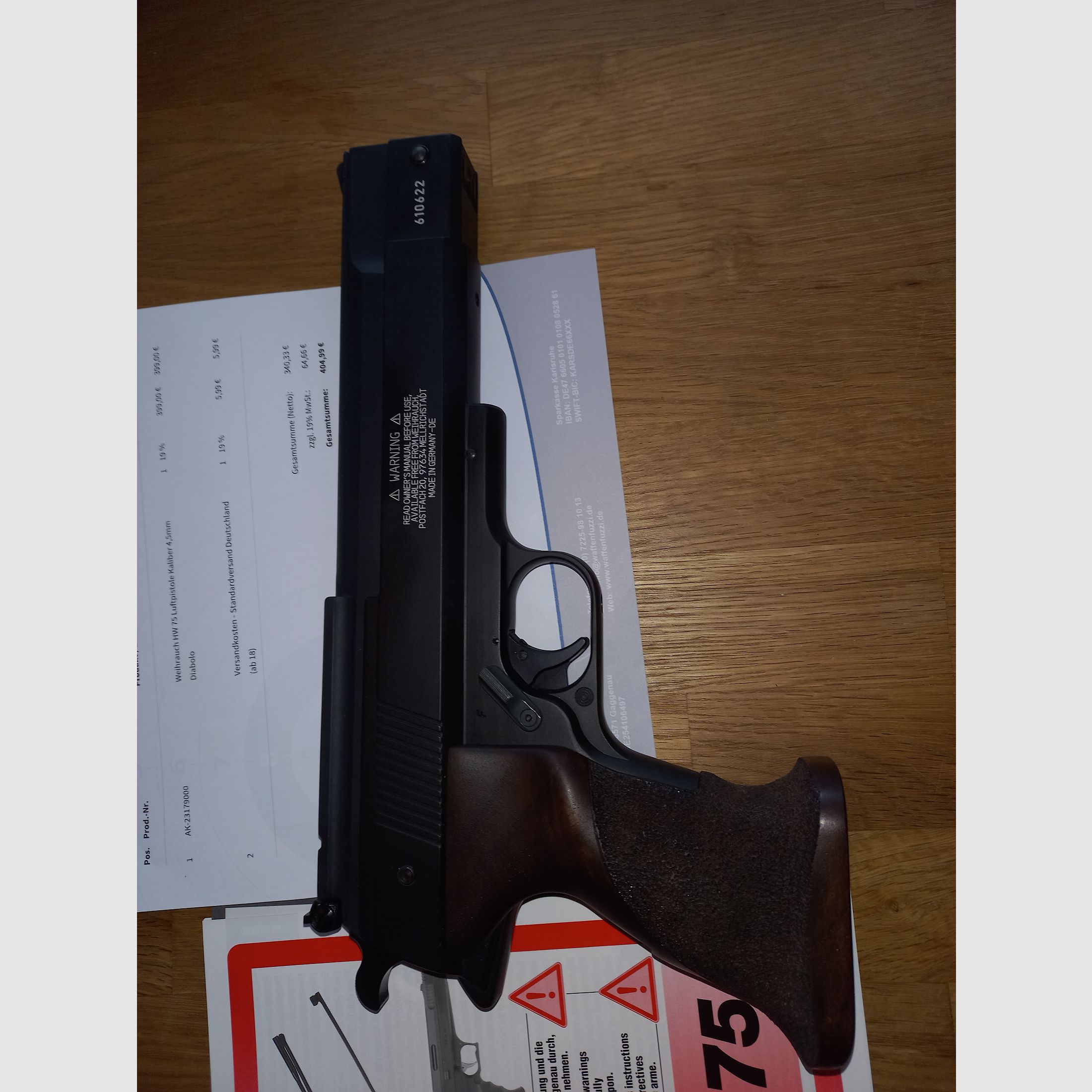 Weihrauch HW75 cal.177 4,5mm 