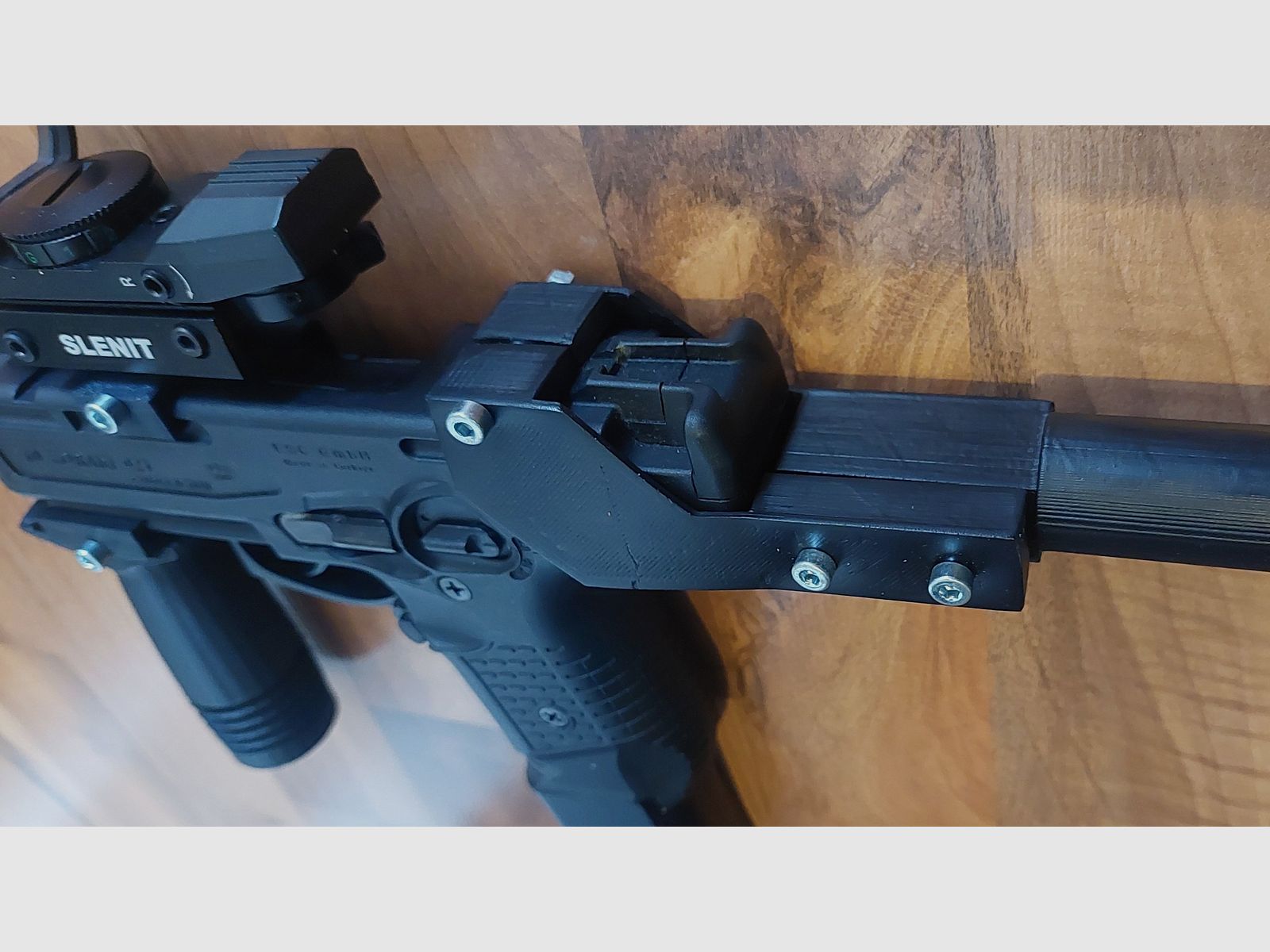 ZORAKI 925 mit MP-Umbau-Kit 9 mm P.A.K. (PTB 1005) Schreckschuss keine Walther Glock HW94 Colt