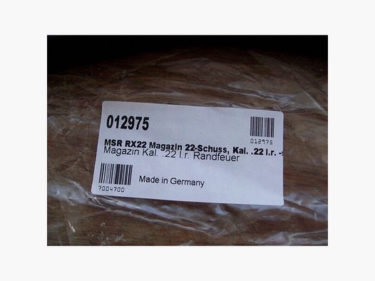 MSR-RX Magazin 22 Schuss Kaliber 22 LR